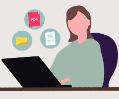 ホームページ更新管理のイメージ